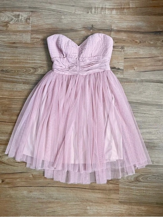 Dresses & Skirts - Strapless Blush Pink Tulle Party Dress